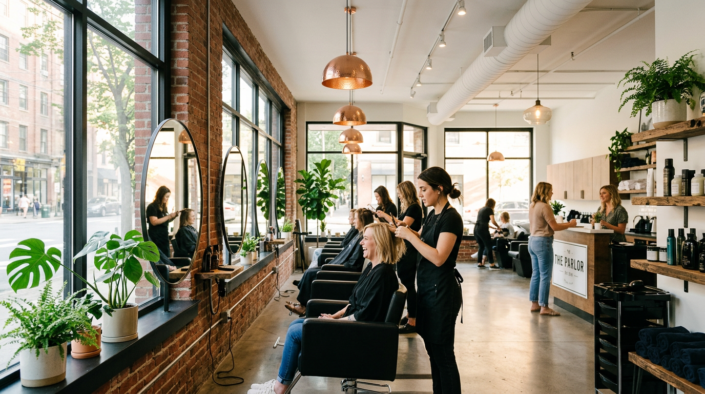 Moderner Friseursalon